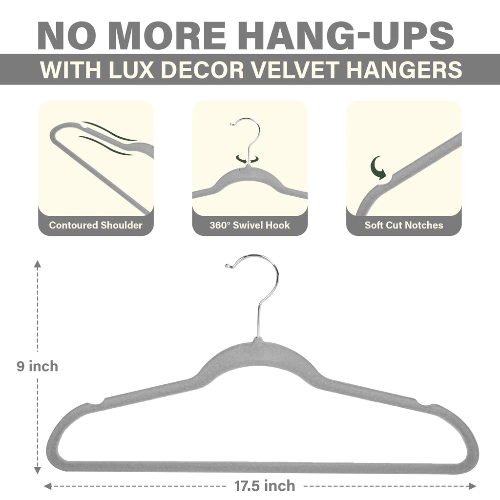 Velvet Hangers Non-Slip Heavy Duty