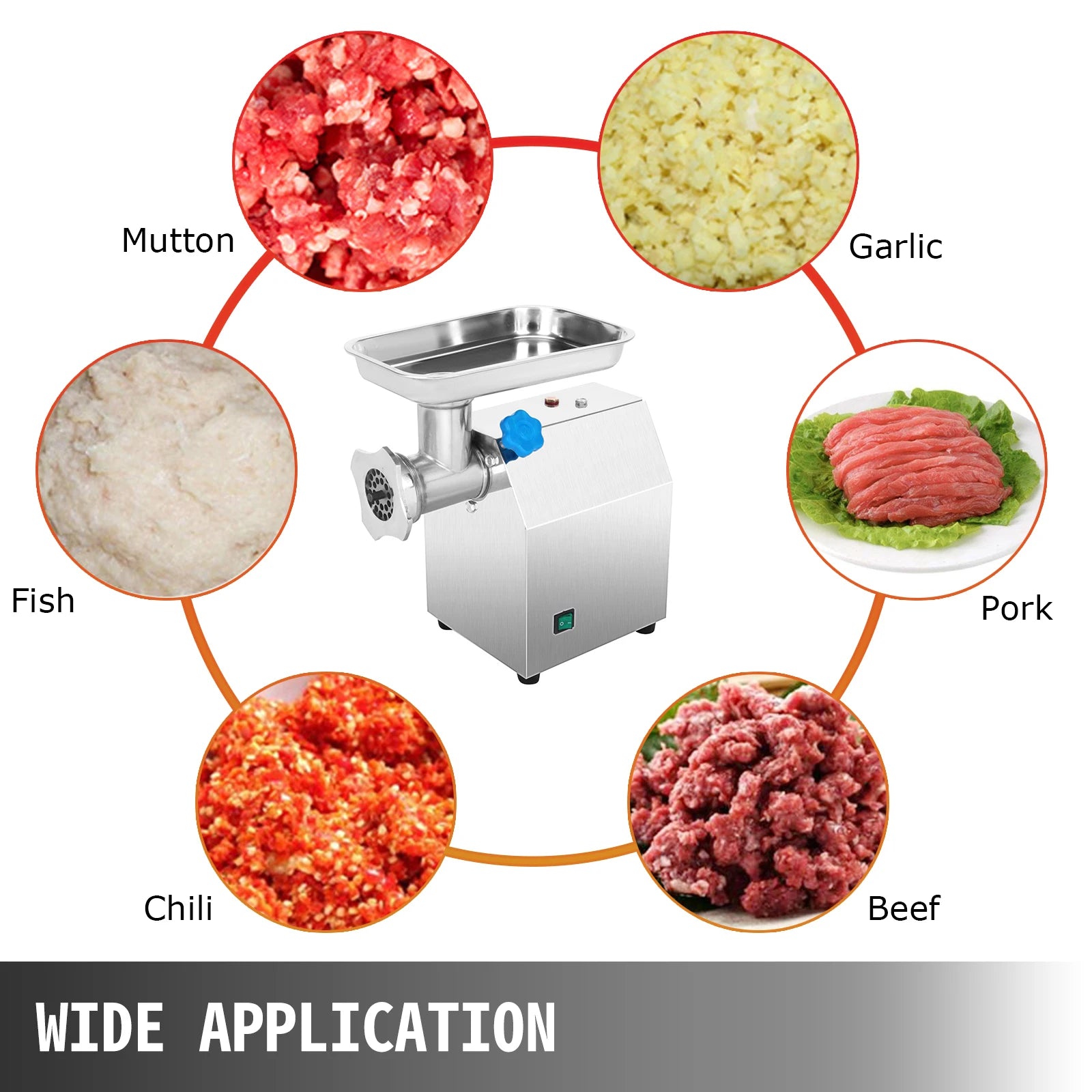 Commercial Kitchen Electric Meat Grinder