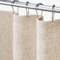 Shower Curtain Beige Boho Farmhouse