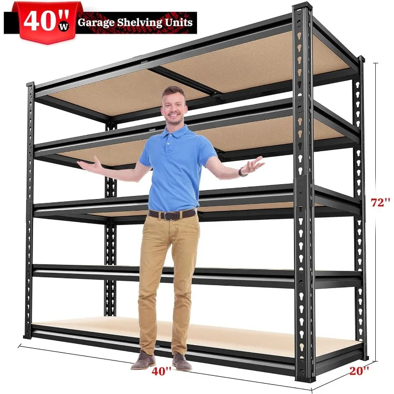 72''H Storage Shelves Heavy Duty