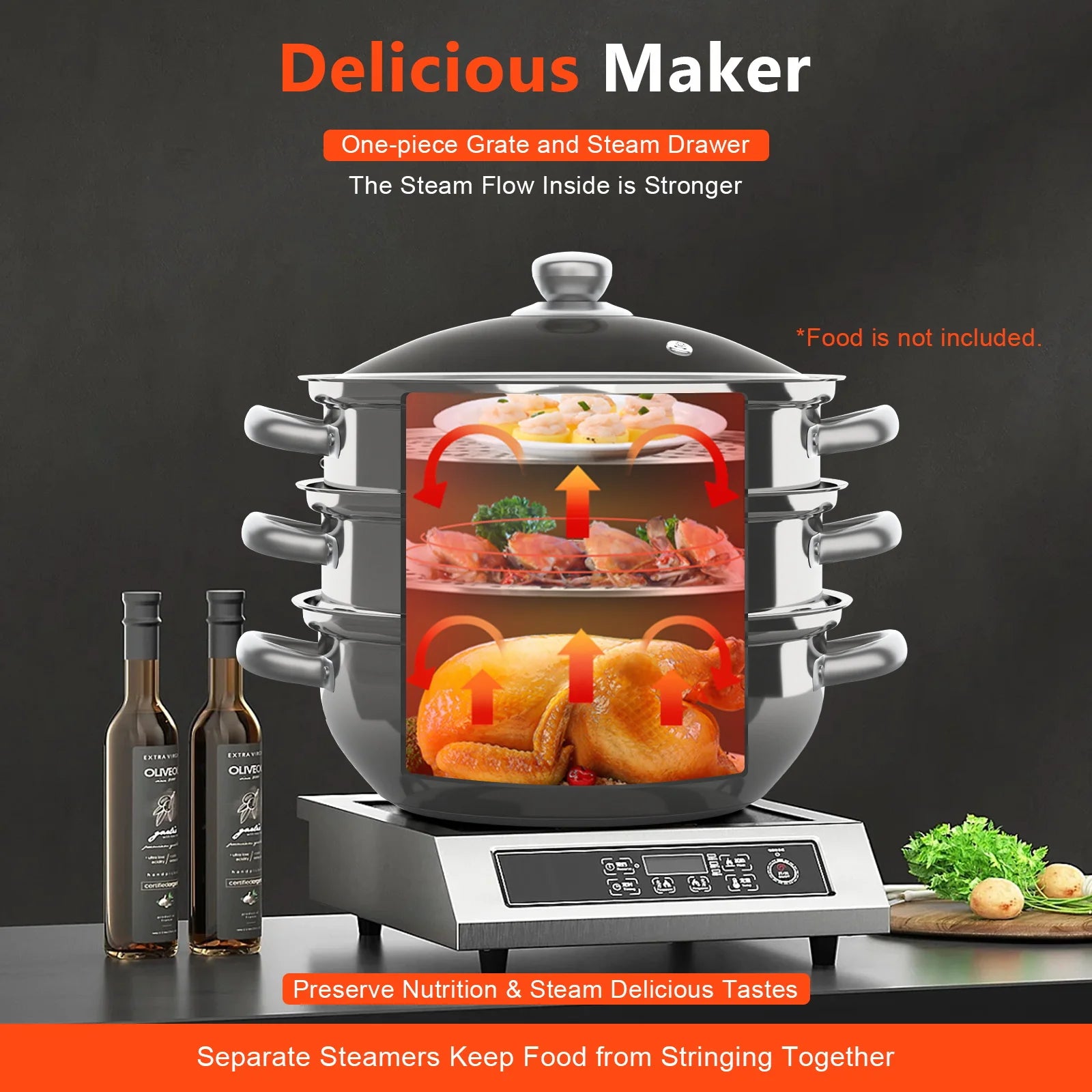 Multi-Function 3 Tier Large Veg Pot