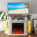 Fireplace TV Stand 55 Inch Living Room Bedroom