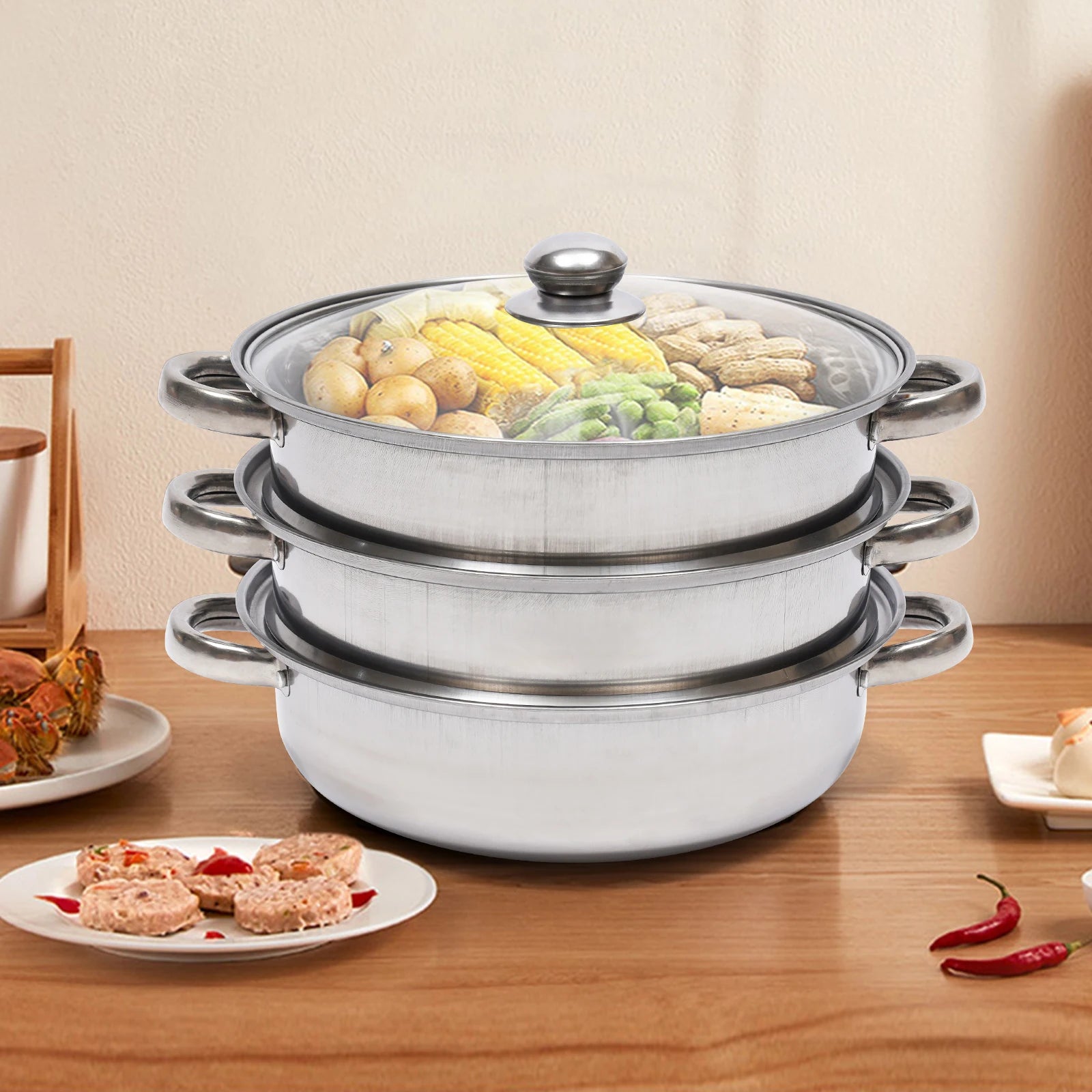 Multi-Function 3 Tier Large Veg Pot
