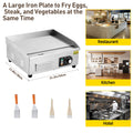 1500W 110V Commercial Electric Grill