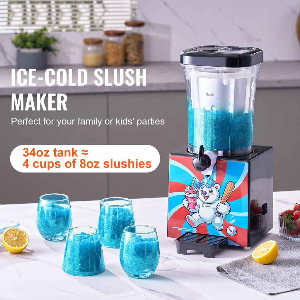 Slushy Machine Smoothie Frozen Drink Maker