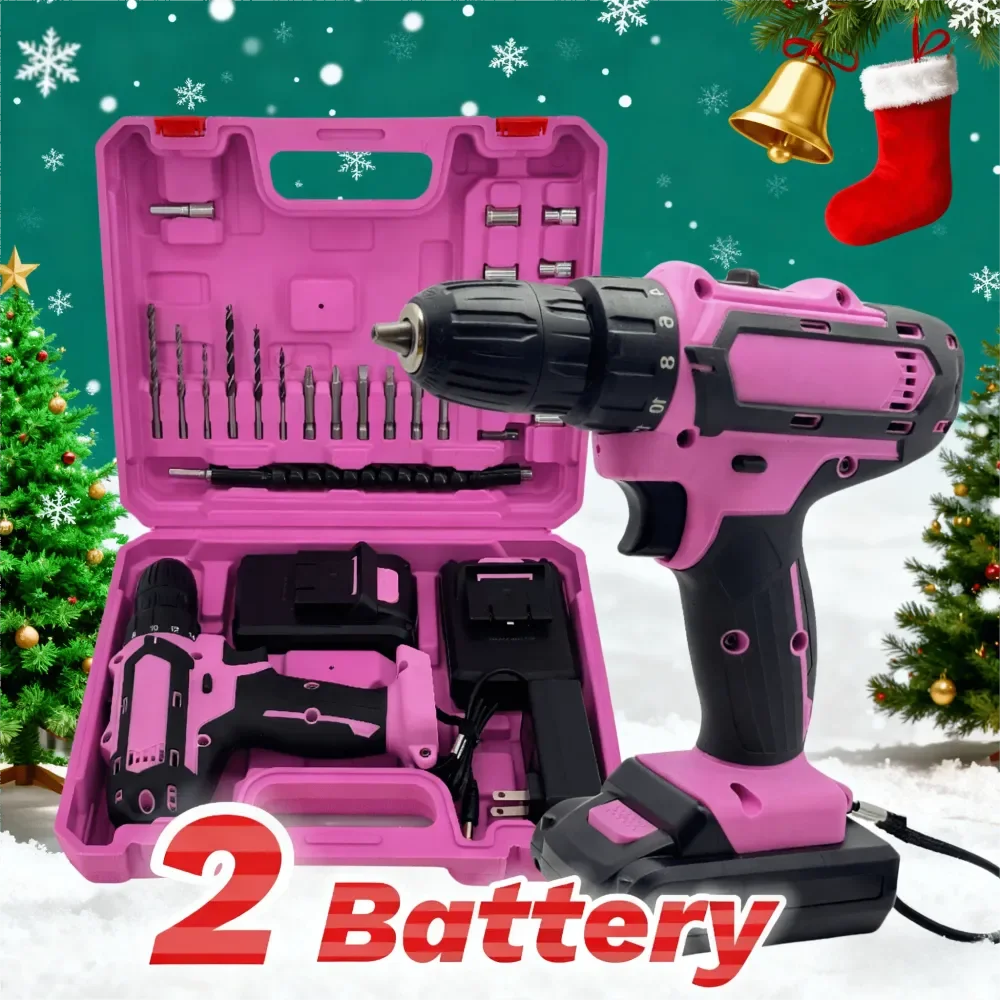 Rechargeable Drill Driver Electric Tool Set