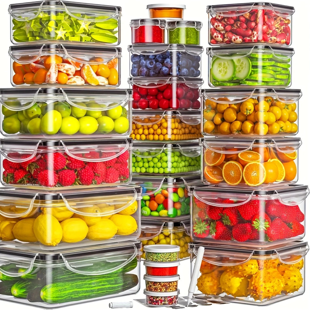 48Pcs BPA-Free Food Storage Set