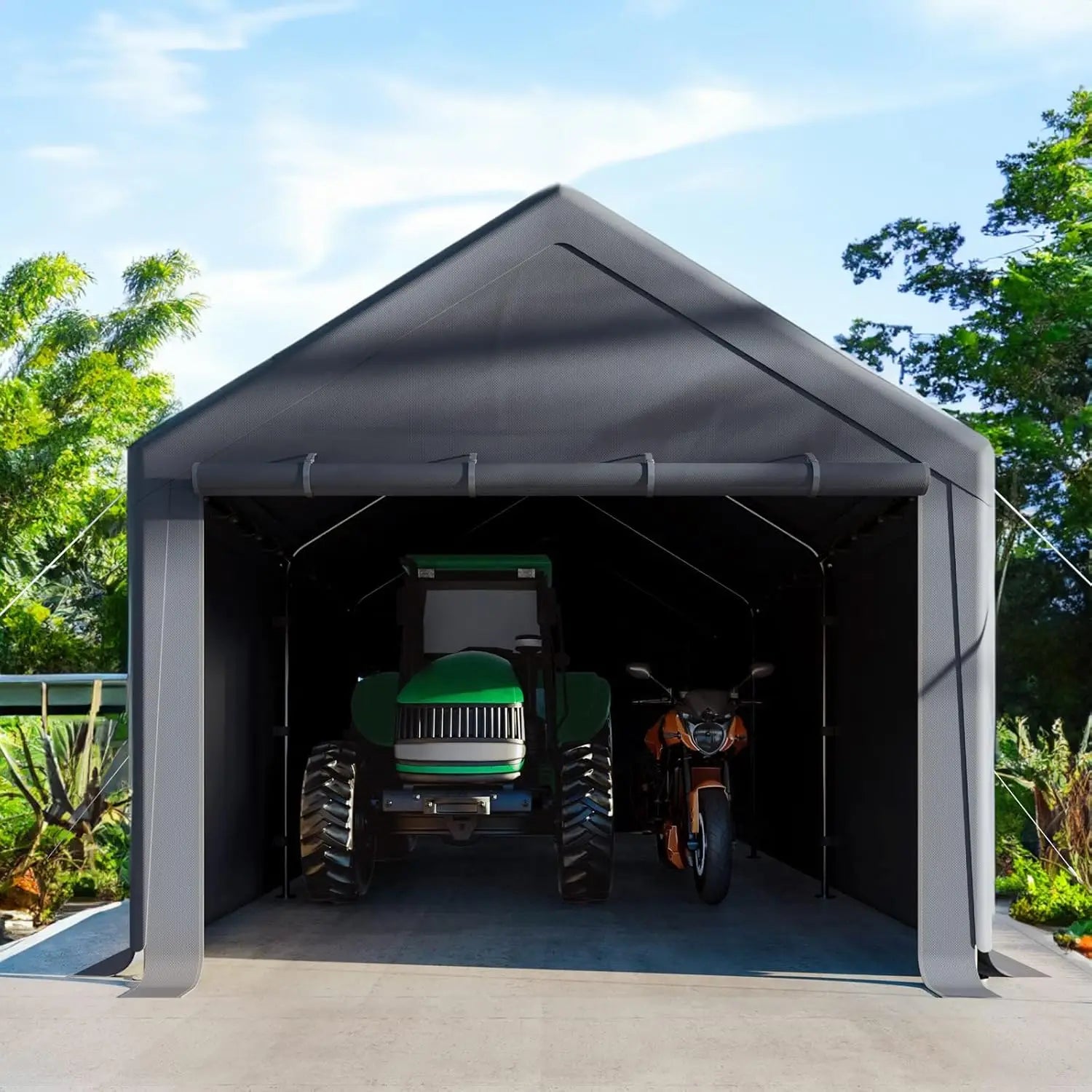 Carport 10x20 Ft Heavy Duty Carport Canopy