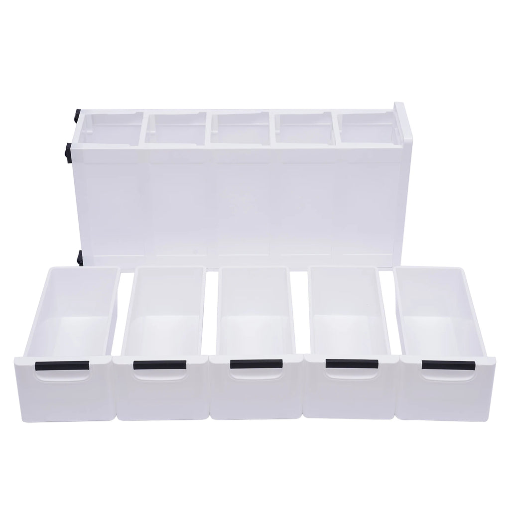 5-Drawer Rolling Storage Cabinet