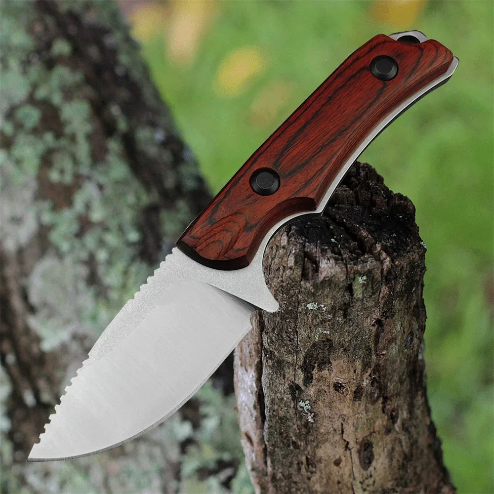 Fixed Blade Knife Camping EDC with  Sheath