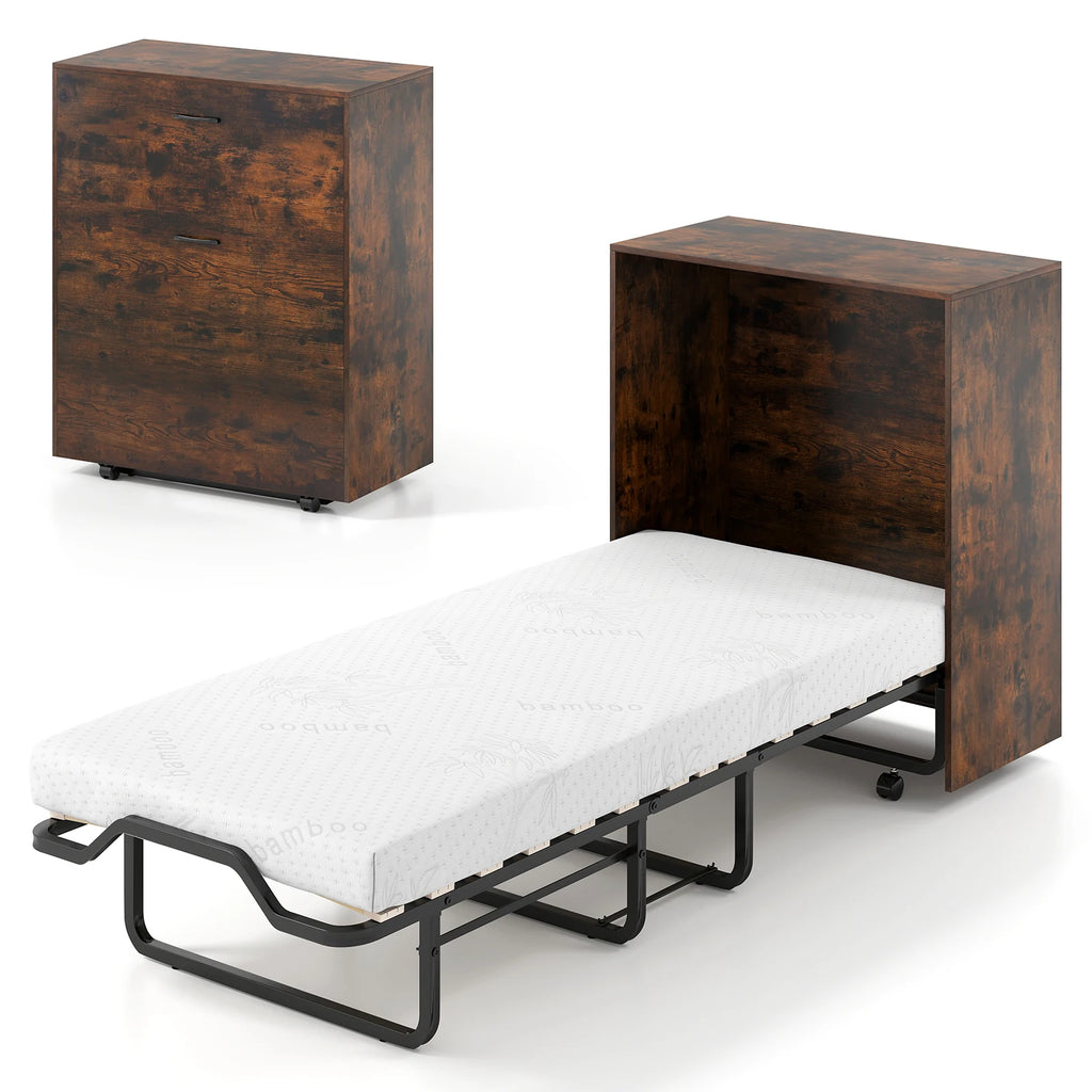 Cot Size Murphy Foldable Bed