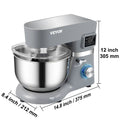Stand Electric Dough Mixer  6 Speeds