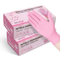 Pink Nitrile Gloves For Food Handling