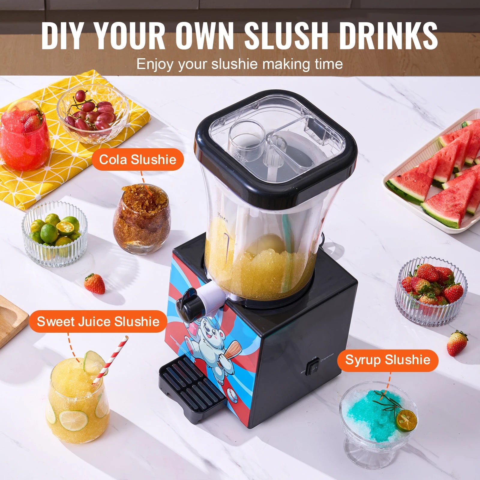Slushy Machine Smoothie Frozen Drink Maker