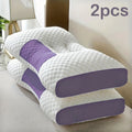 2pcs Massage Neck Pillows Adjustable Ergonomic