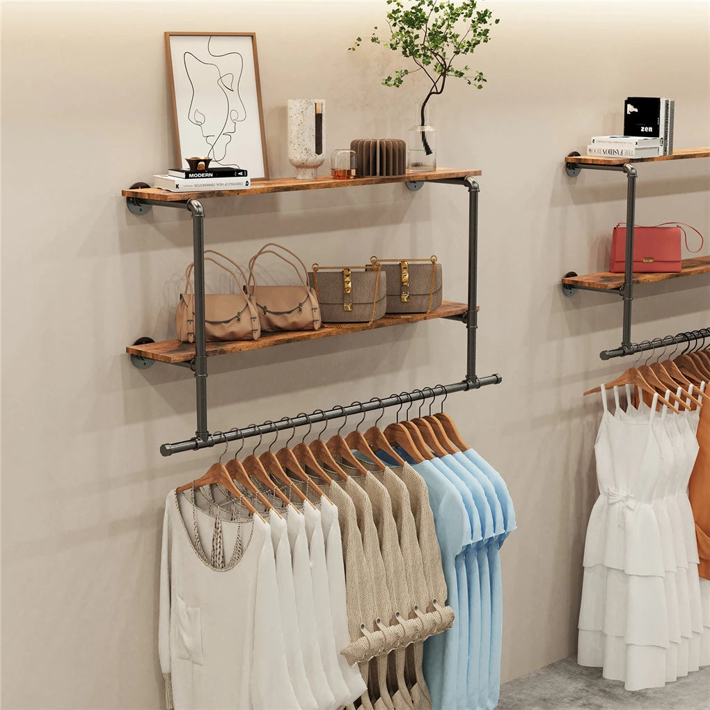 Heavy Duty Pipe Clothing Rack