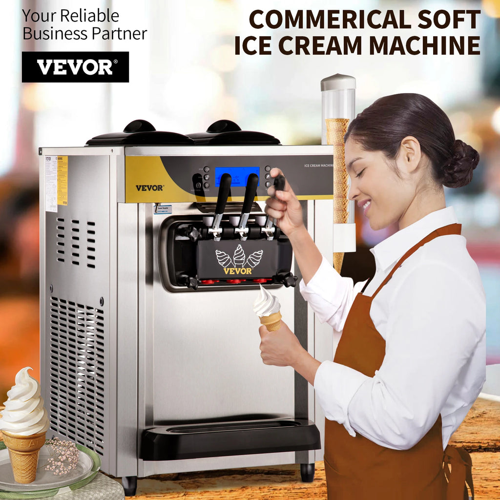 Commercial Soft Ice Cream Machine