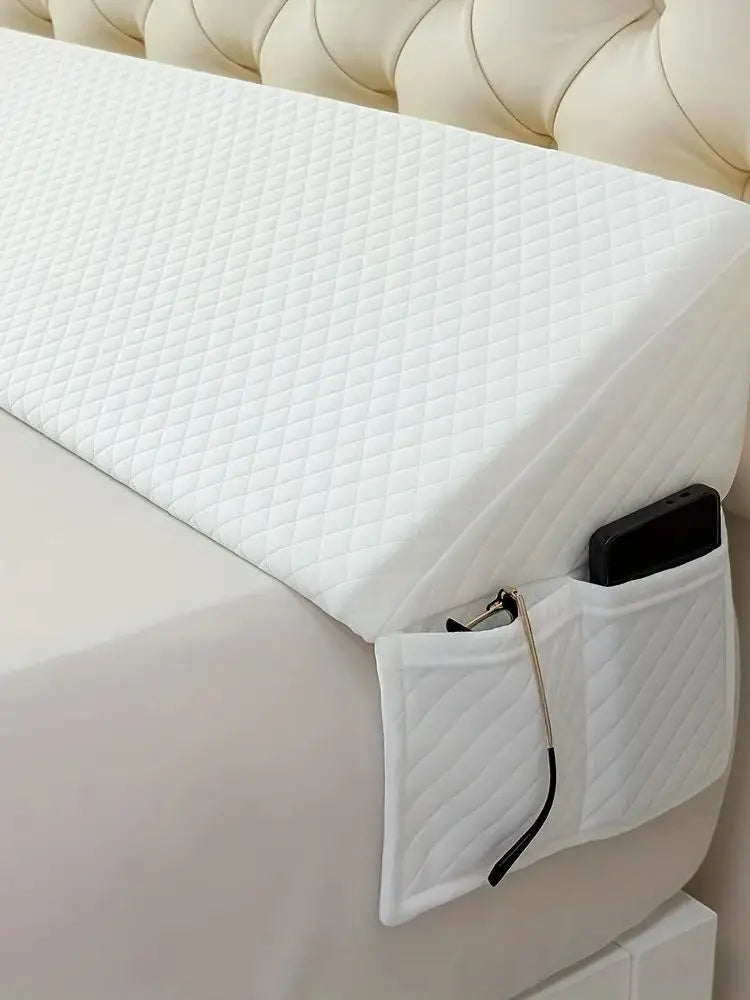 Bed Wedge Pillow Adjustable 0-7" Gap Filler