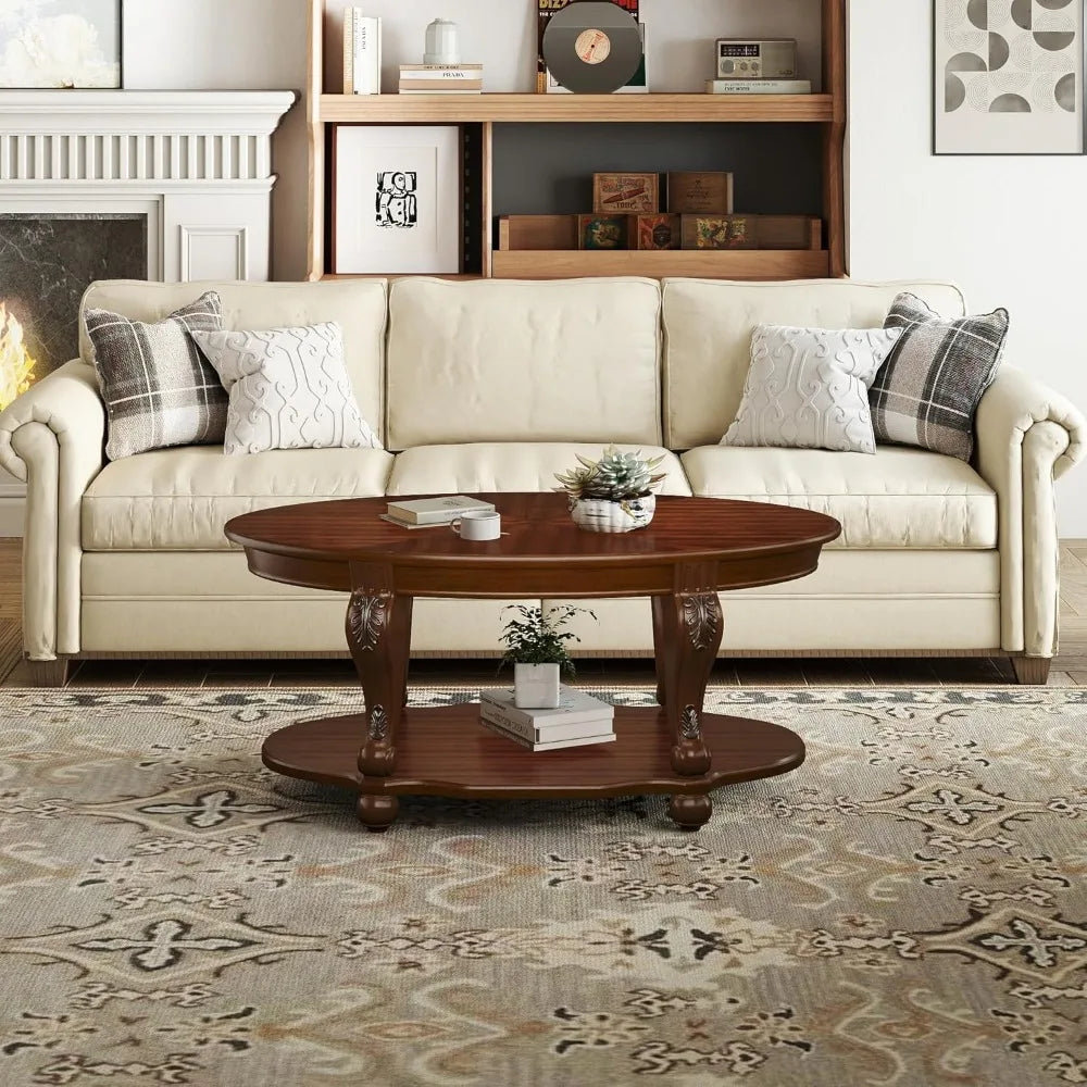 43 Inch Cherry Coffee Table