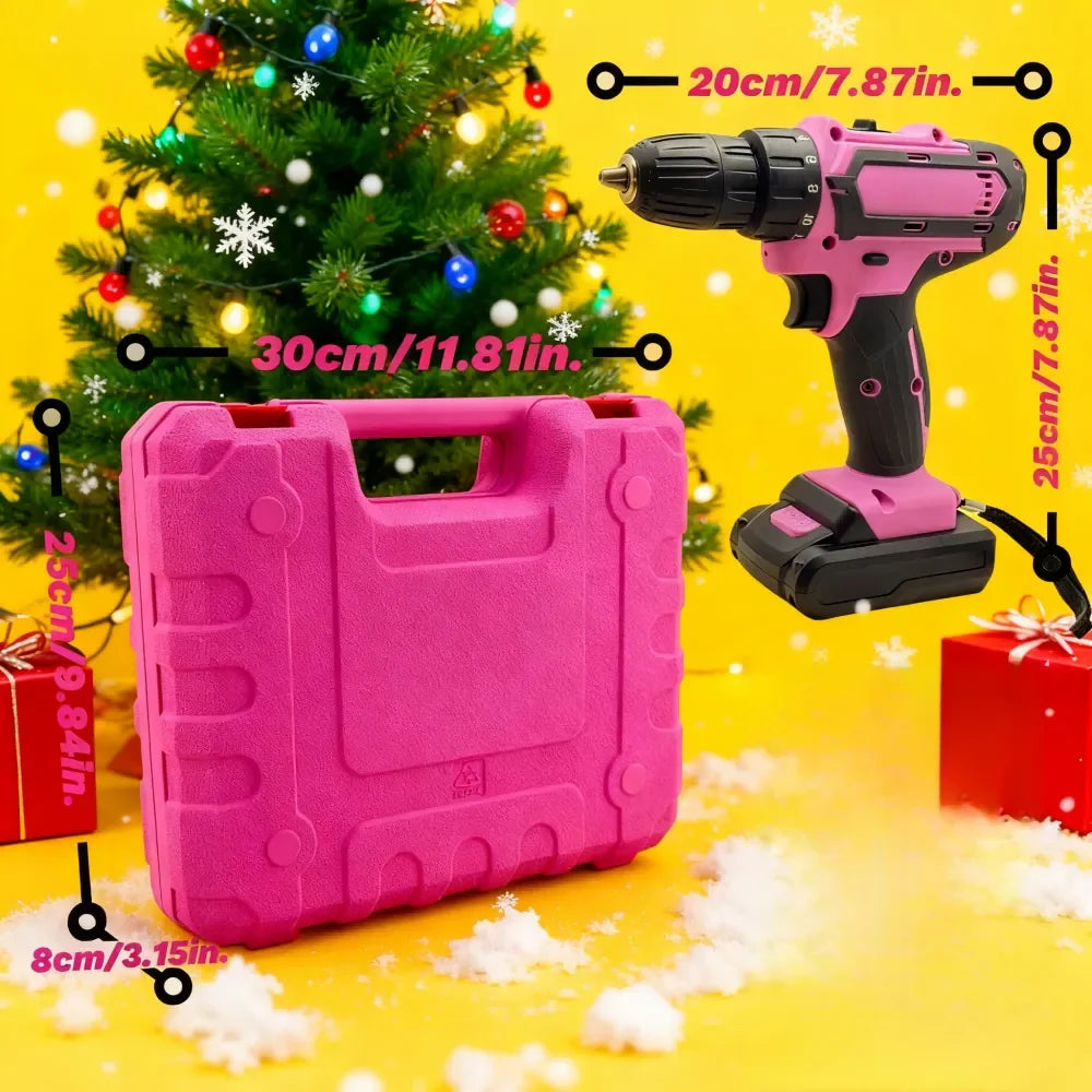 Rechargeable Drill Driver Electric Tool Set