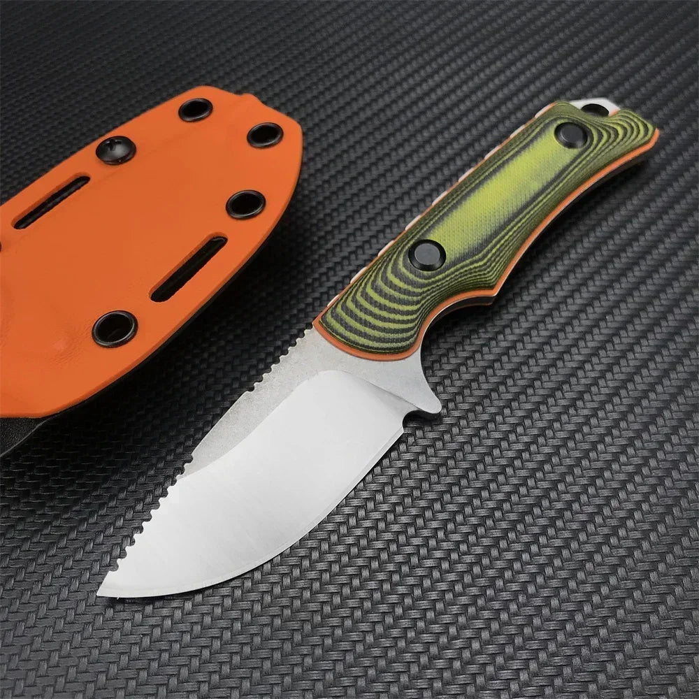 Fixed Blade Knife Camping EDC with  Sheath