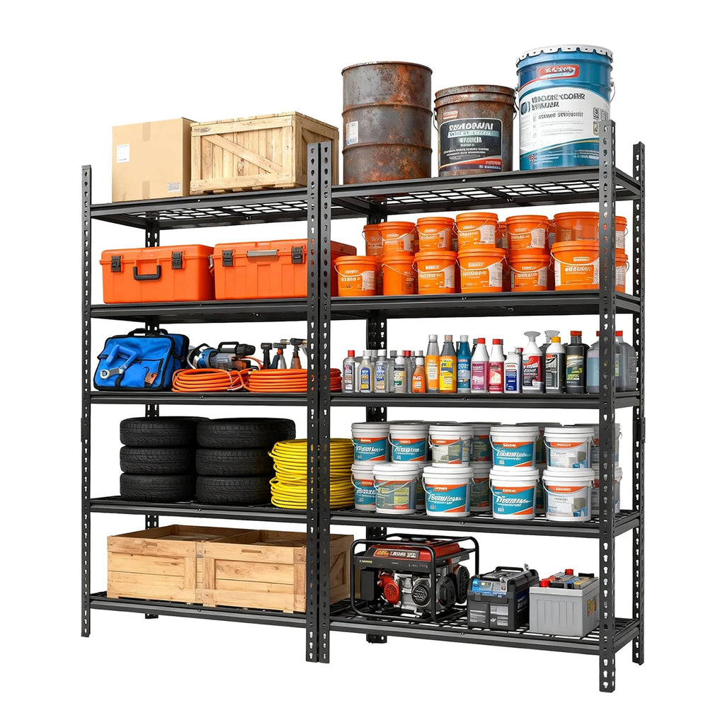 Heavy Duty 5 Tier Storage Shelves