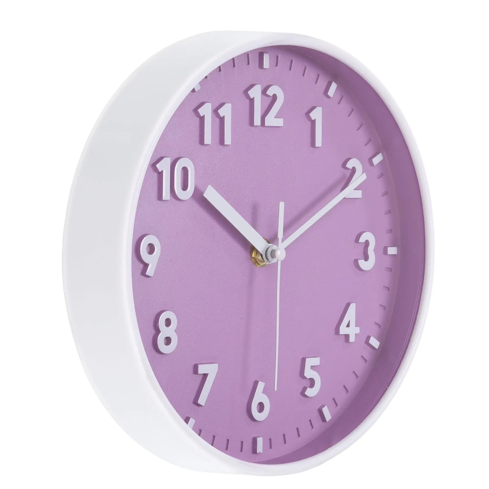 8 Inch Wall Clock Bedroom Decorative Pink