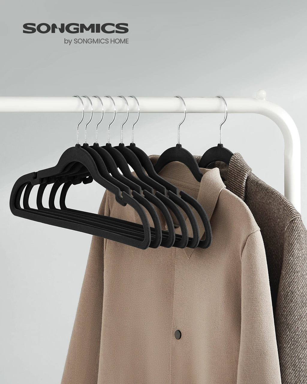 Velvet Clothes Hangers 30/50 Pack Non-Slip