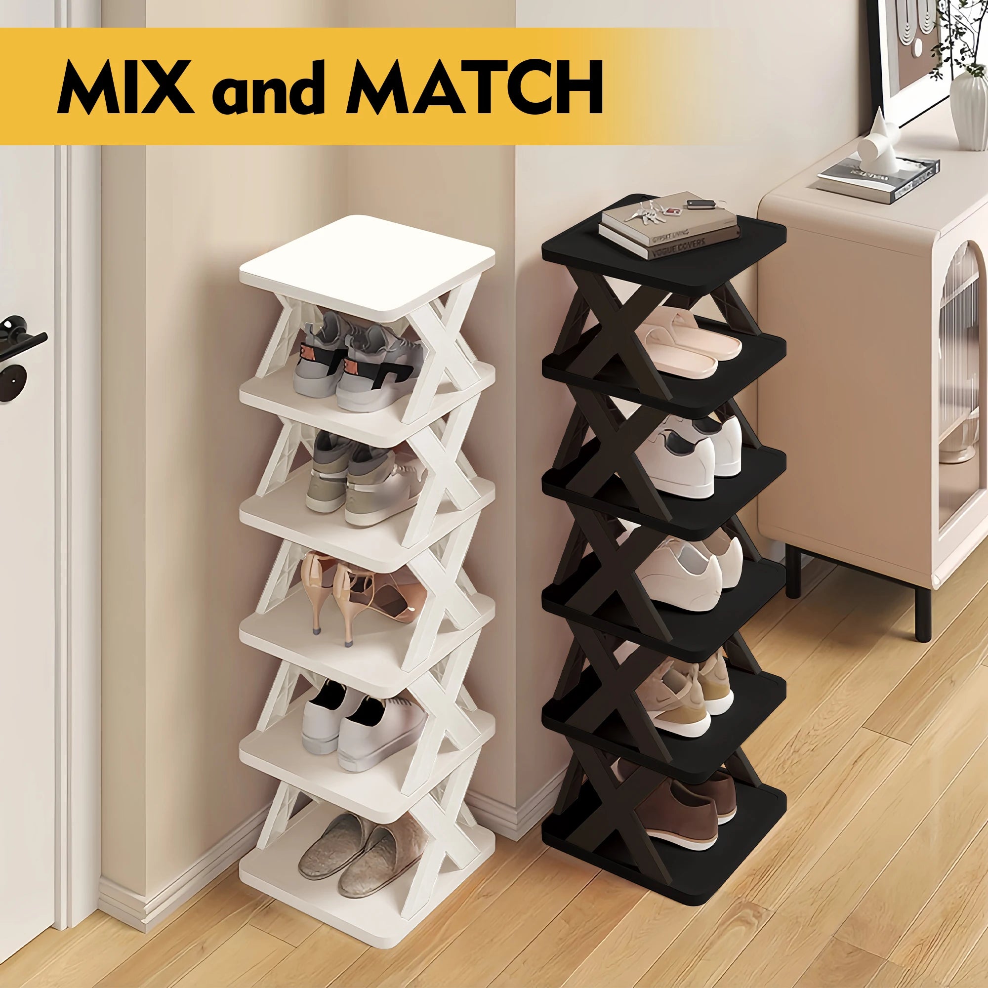 Shoe Rack Storage Organizer Detachable Multi Layer