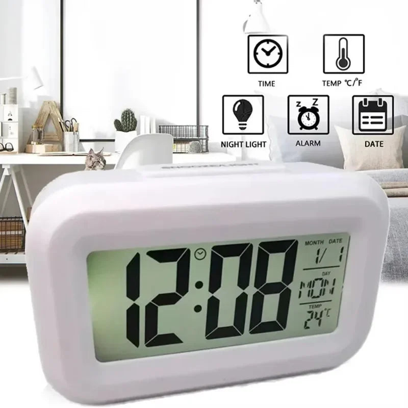 Table Clock Led Digital Alarm
