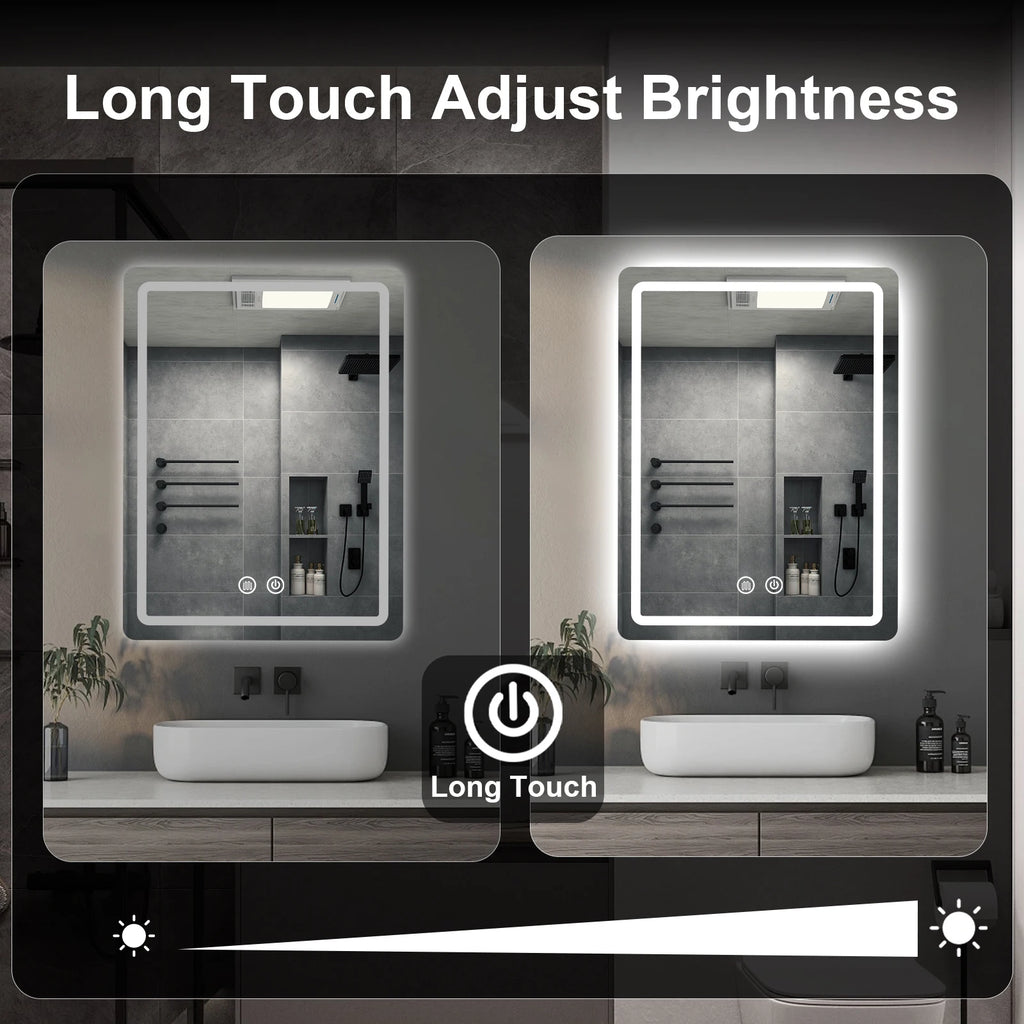 20x28 inch LED Bathroom Mirror Wall Mounted