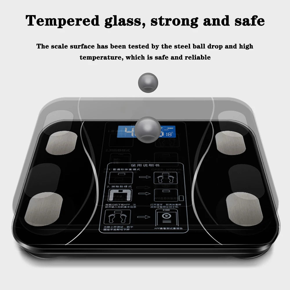 Body Scale Smart Wireless Digital Bathroom