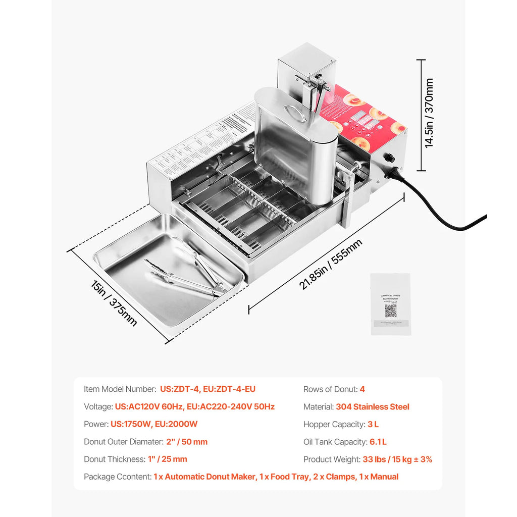 Commercial Automatic Donuts Machine