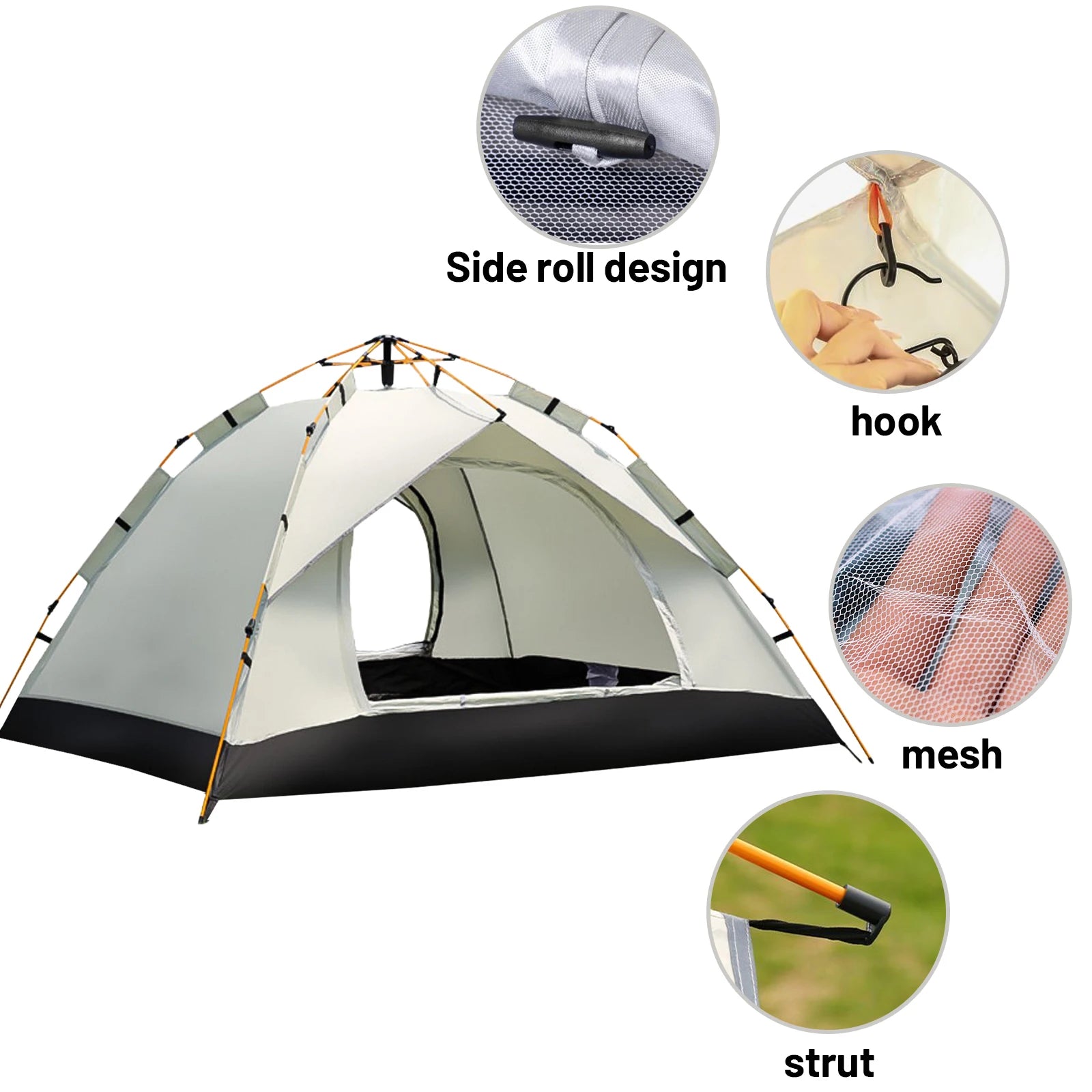 Compact Auto-Tent  All-Weather & Portable