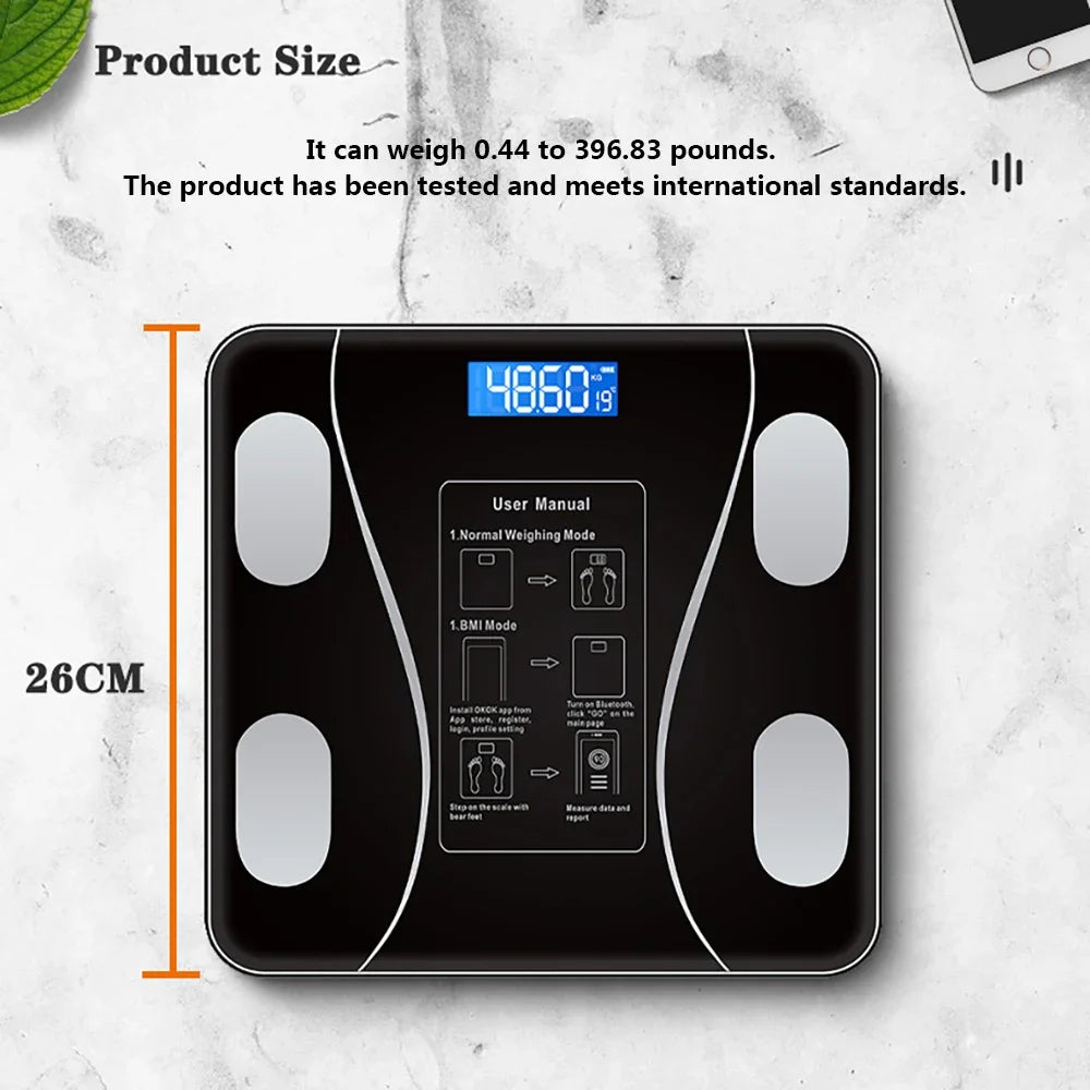 Body Scale Smart Wireless Digital Bathroom