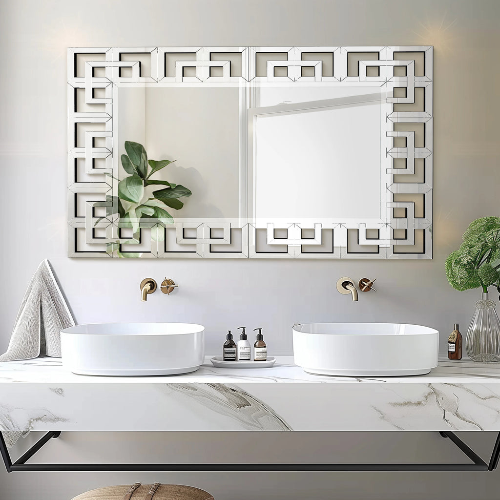 Beveled Glass Edge, Wall Accent Mirror