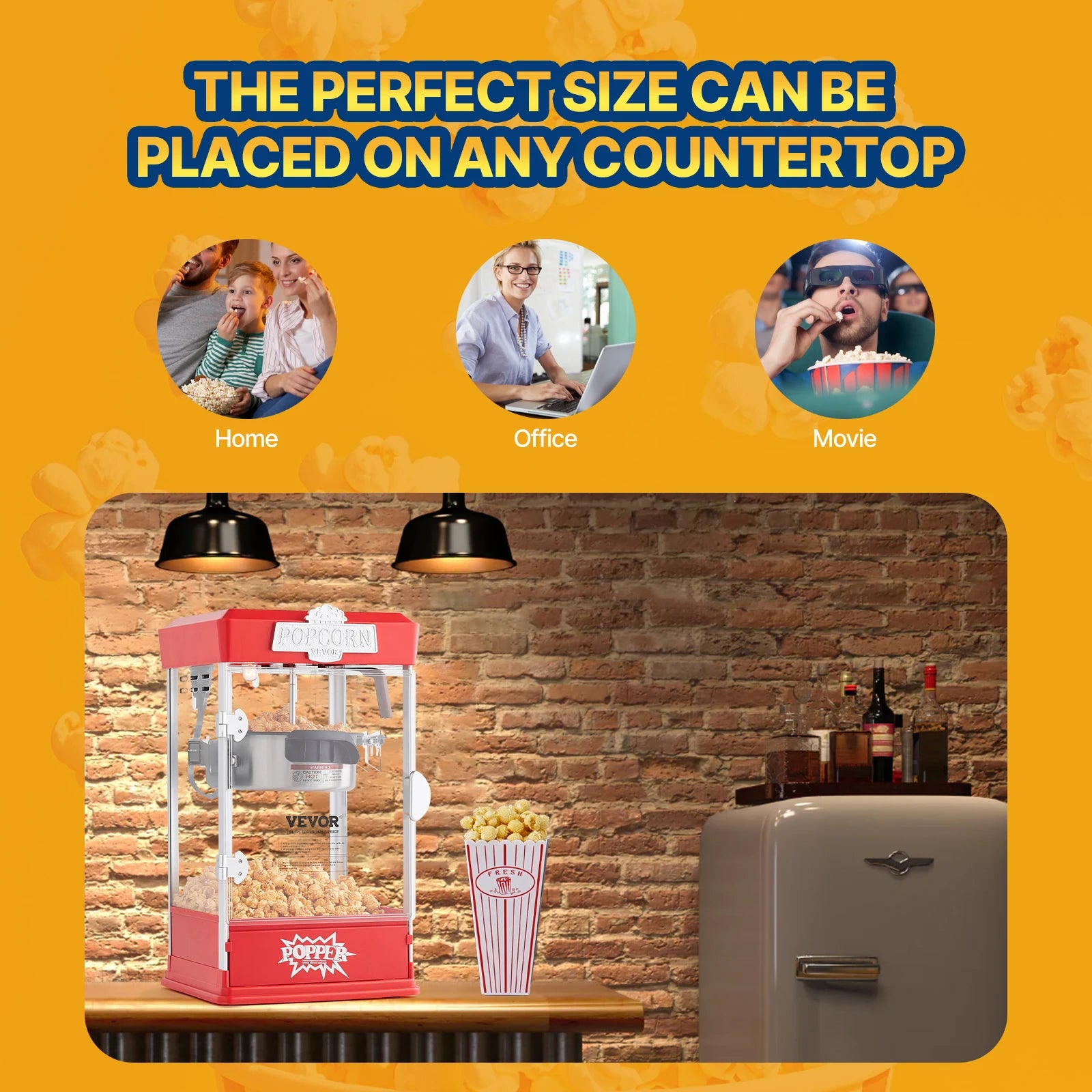 4Oz Popcorn Maker Commercial Popcorn