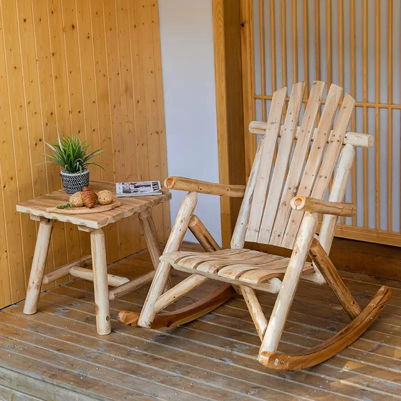 Outdoor Furniture Wooden Rocking Chair