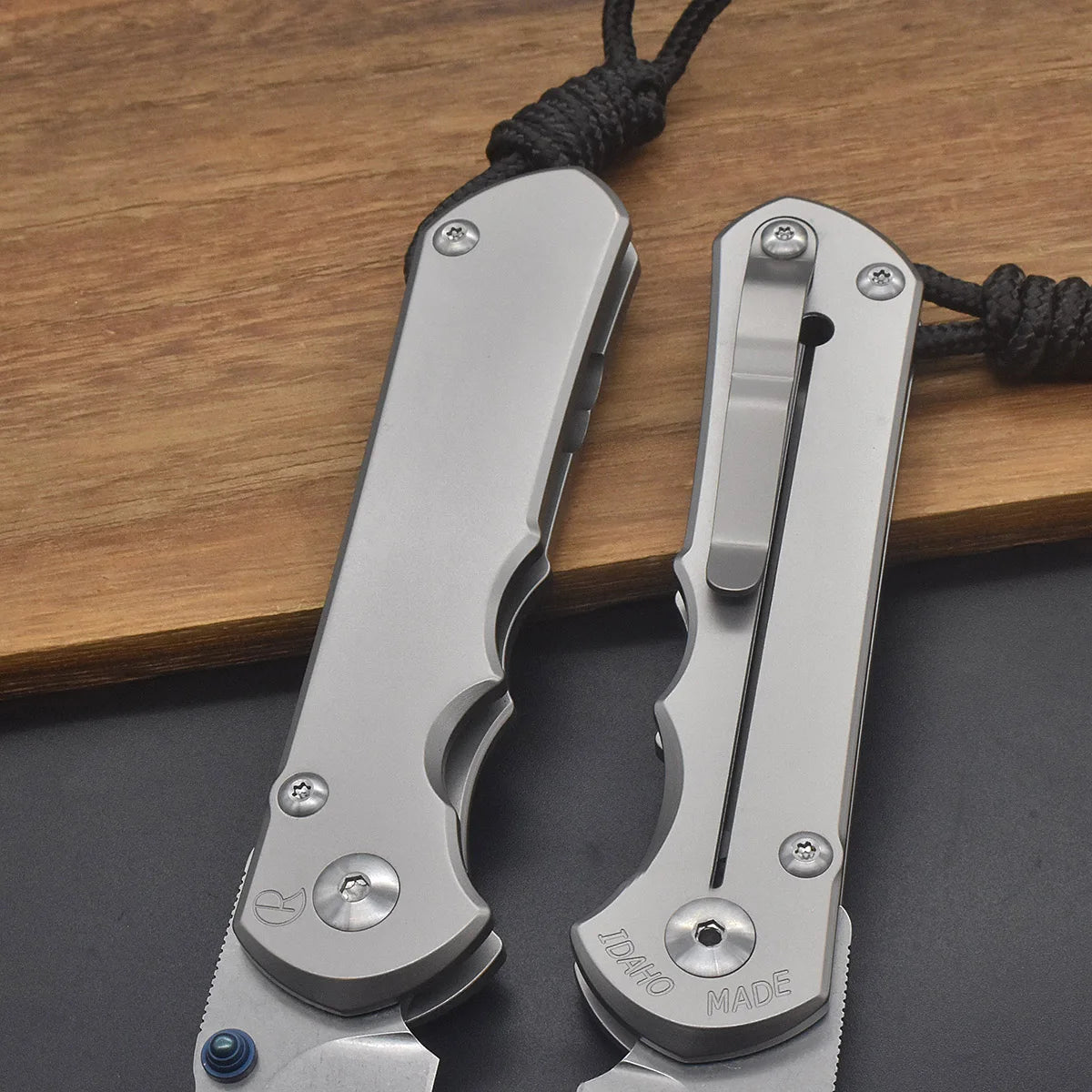 Titanium Alloy Outdoor Camping Knife