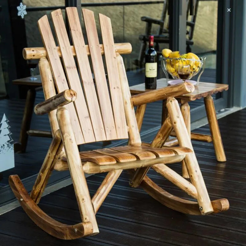 Outdoor Furniture Wooden Rocking Chair