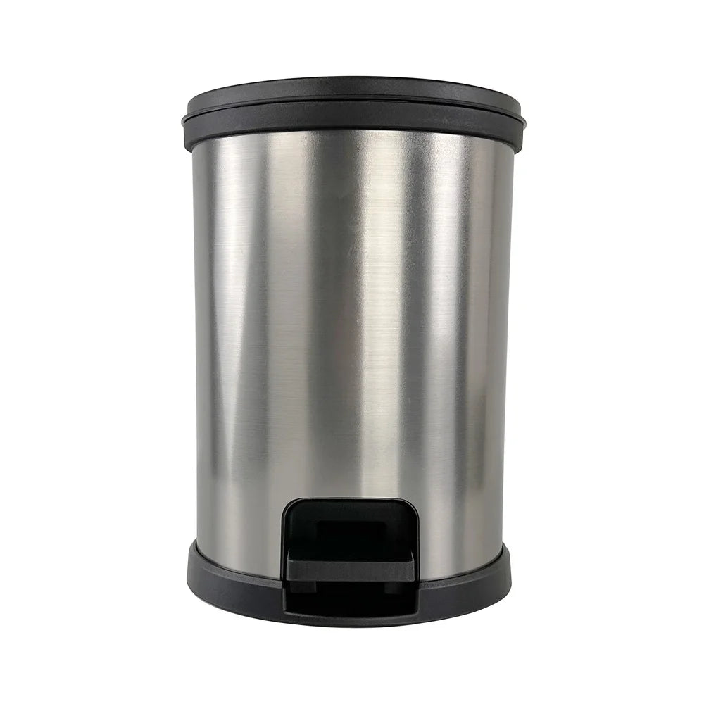 1.5 Gallon Plastic Step Trash Can Touchless