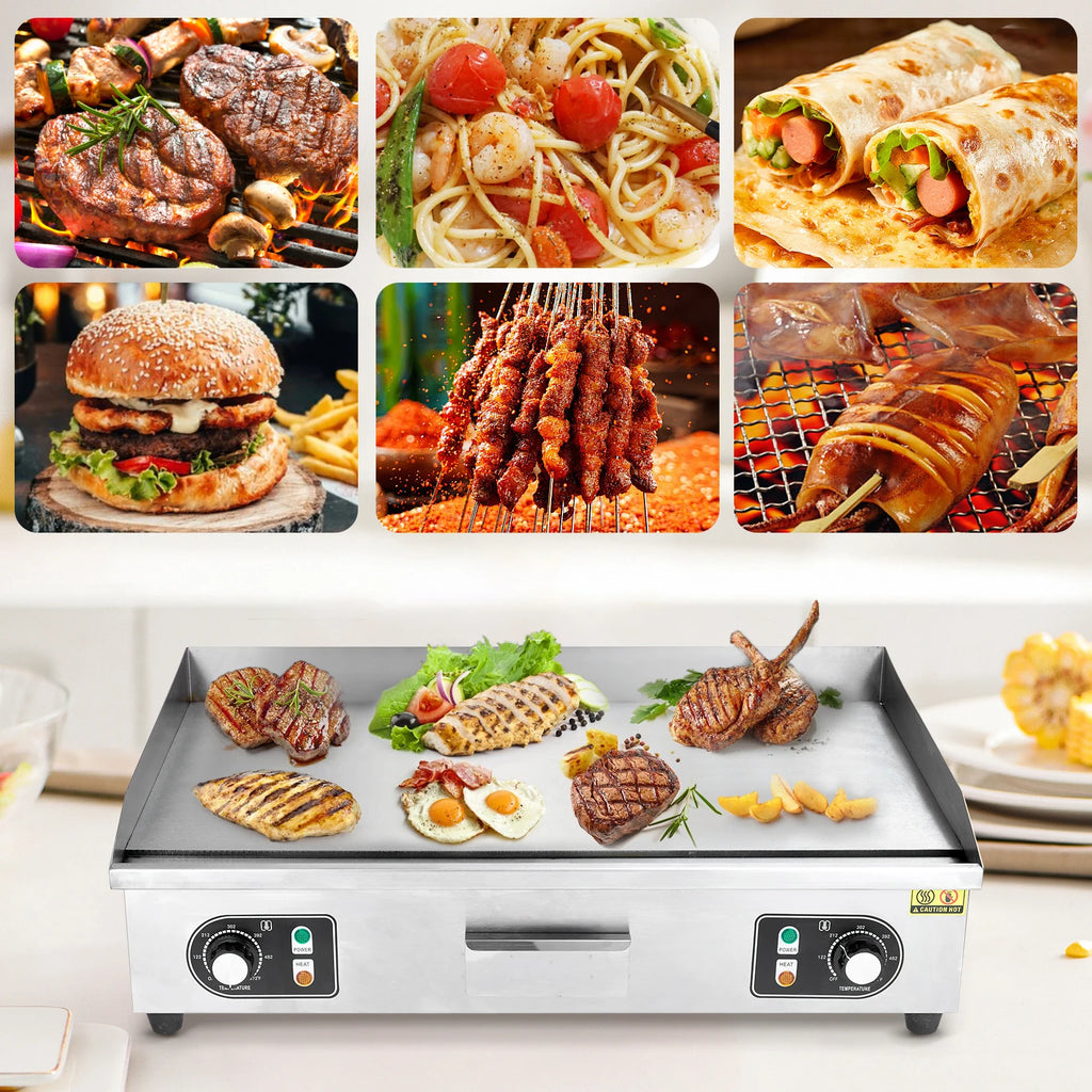 1500W 110V Commercial Electric Grill