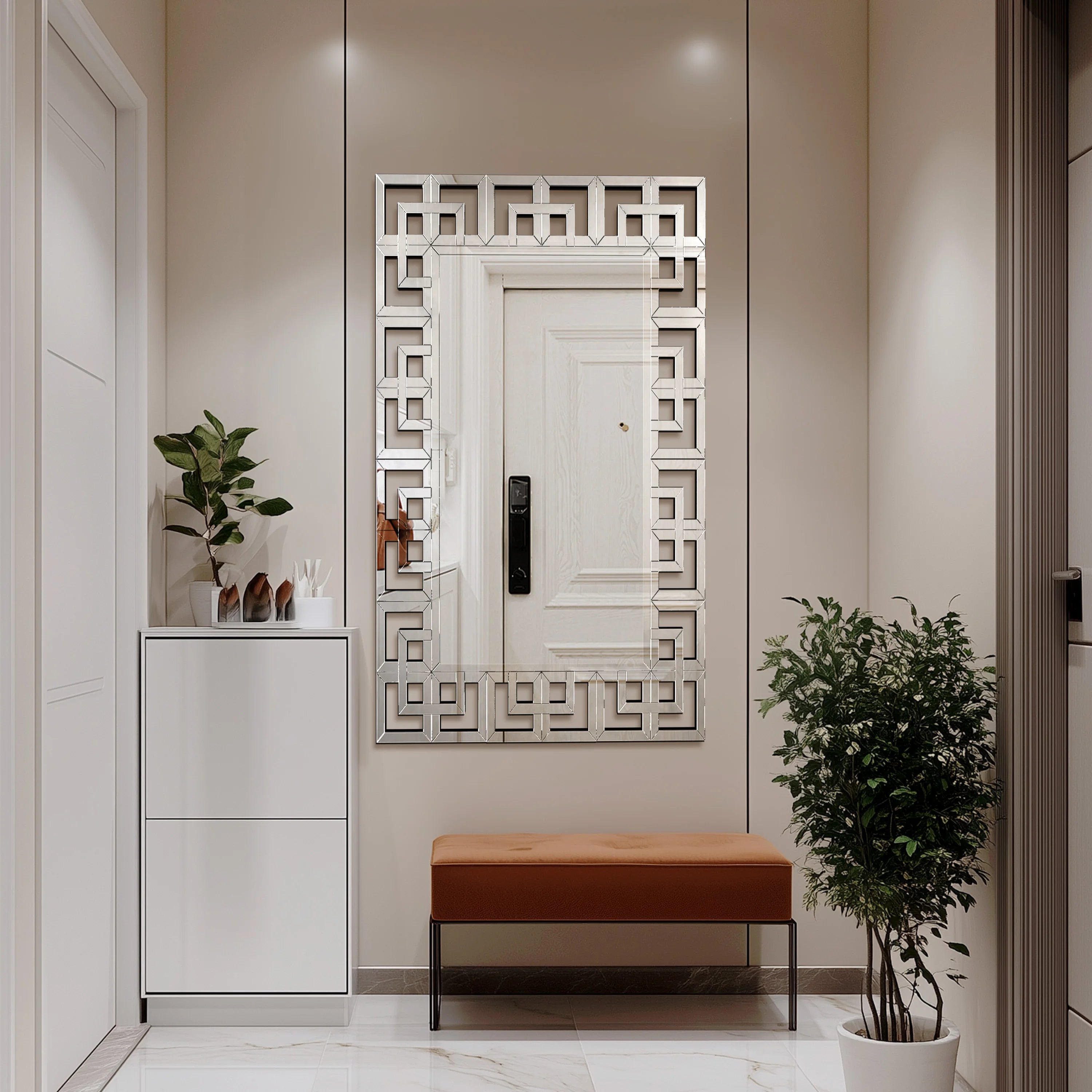 Beveled Glass Edge, Wall Accent Mirror