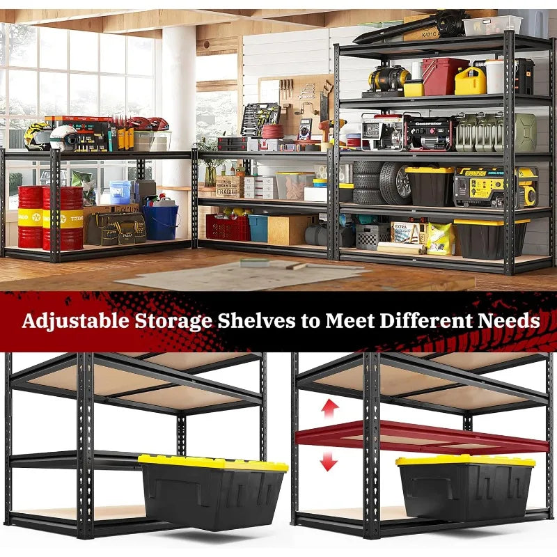 72''H Storage Shelves Heavy Duty