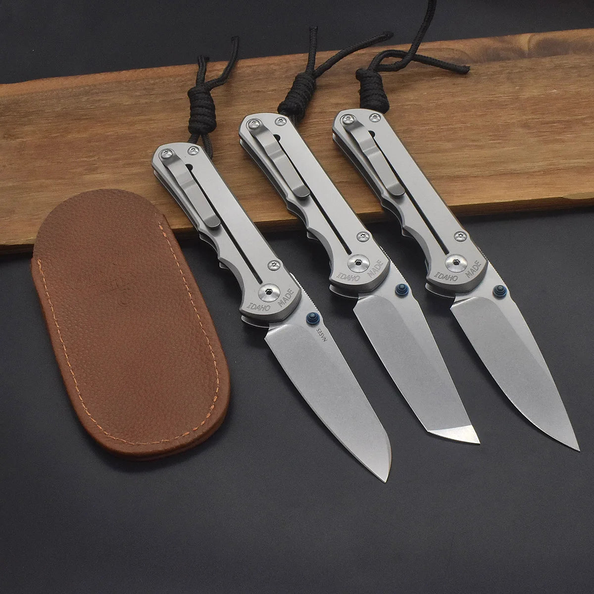 Titanium Alloy Outdoor Camping Knife