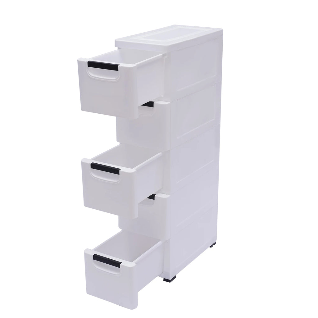 5-Drawer Rolling Storage Cabinet