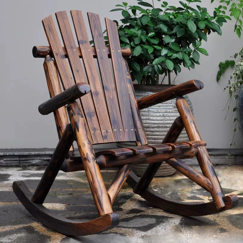 Outdoor Furniture Wooden Rocking Chair